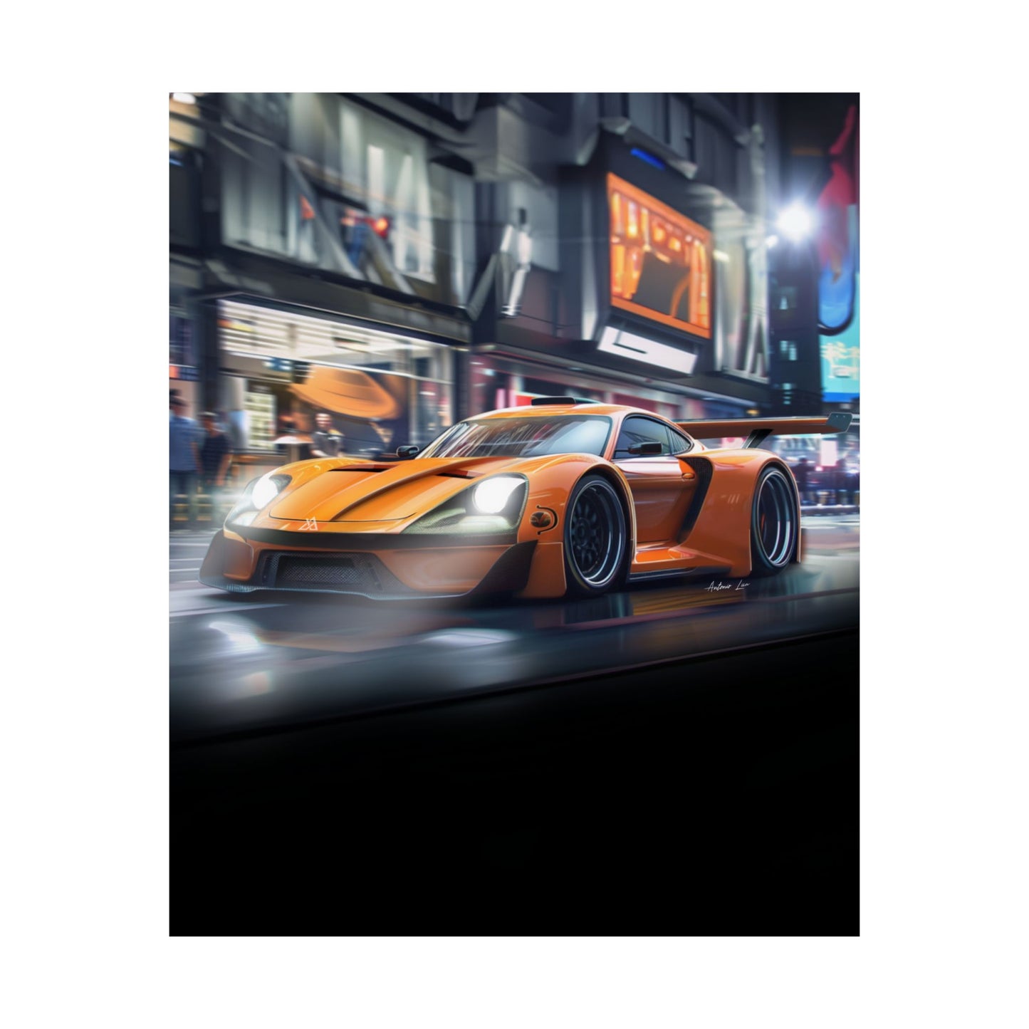 835 Track Pro Performance Poster