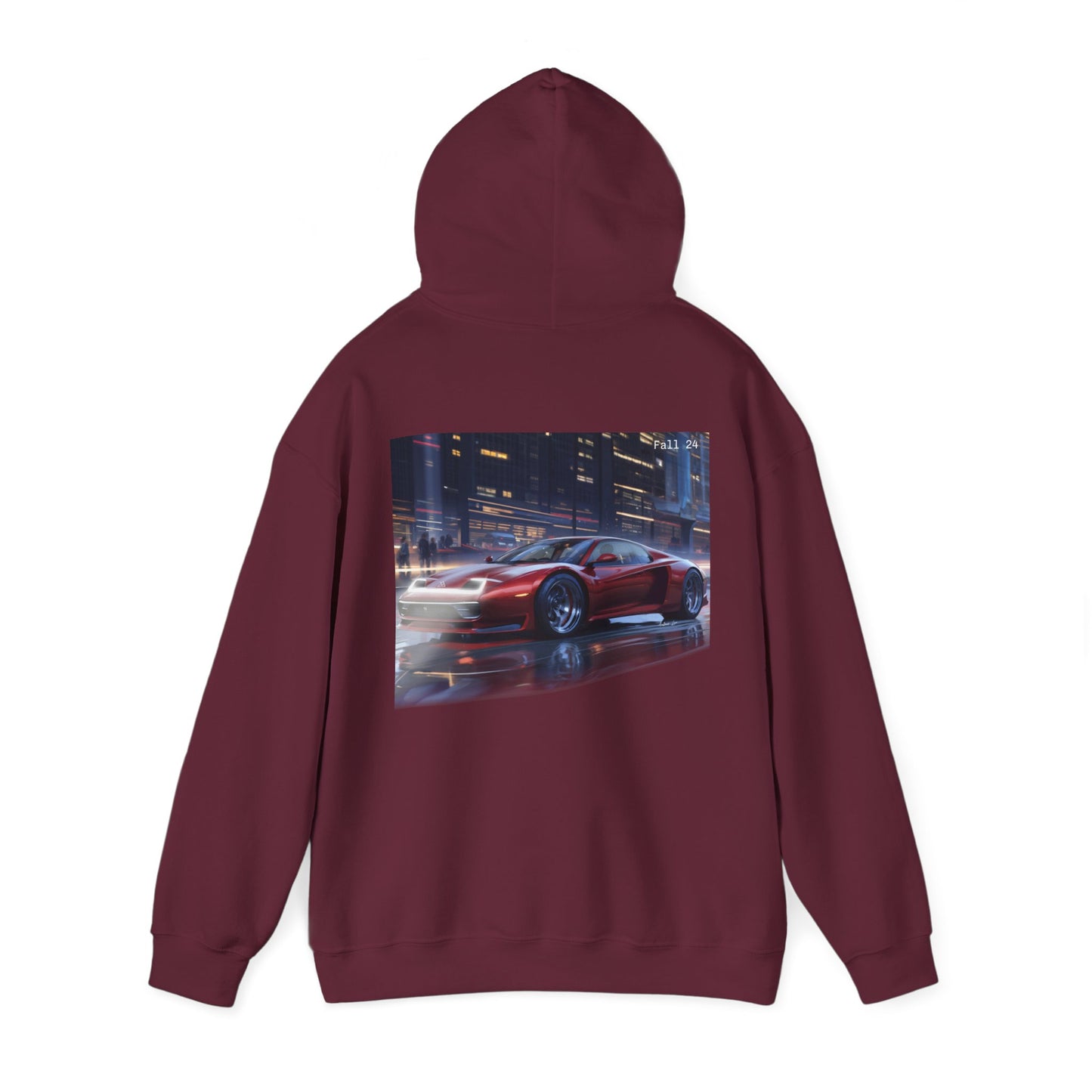 V12 Crimson Speed Hoodie