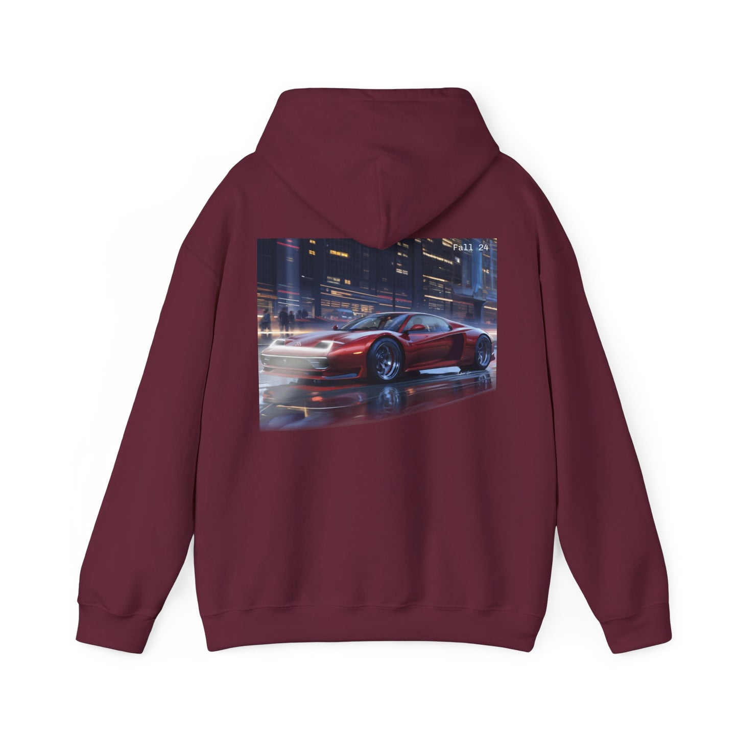 V12 Crimson Speed Hoodie