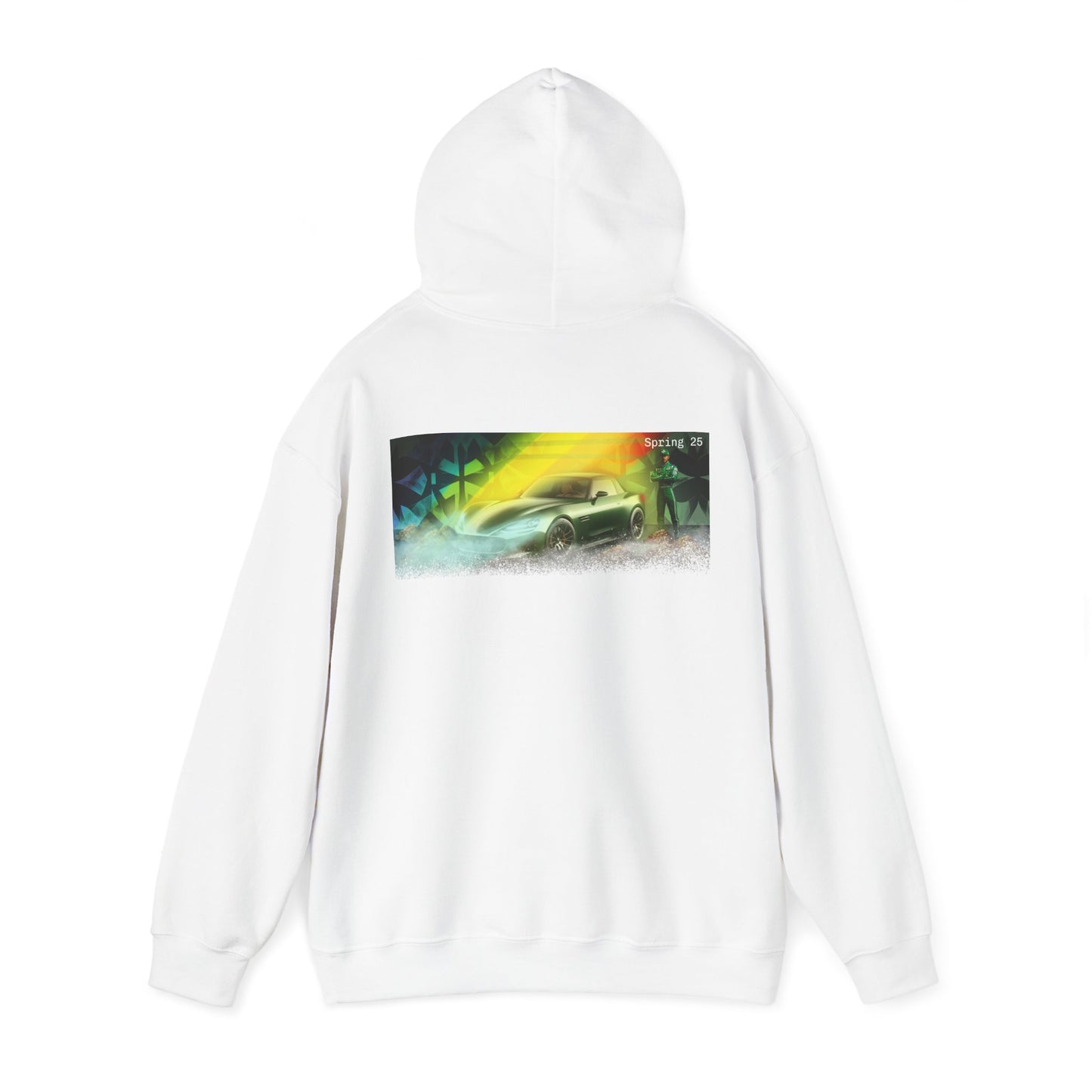 Turbo Roadster Hoodie – St. Patrick’s Edition 🍀🏎️