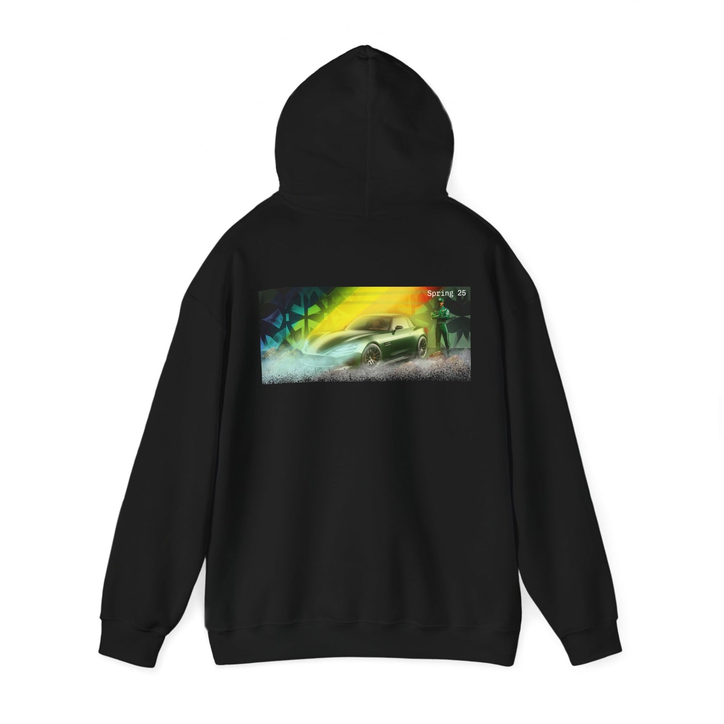 Turbo Roadster Hoodie – St. Patrick’s Edition 🍀🏎️